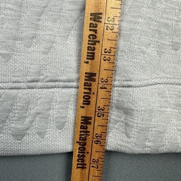 Yitty Major Label Backless Hoodie Dress Womens Large Heather Gray Fabletics - Picture 8 of 11